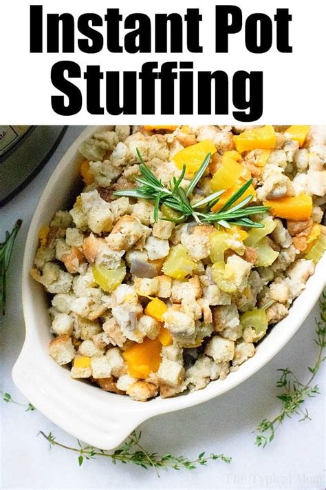 boxed stove top stuffing in electric pressure cooker|instant pot stuffing recipes easy.